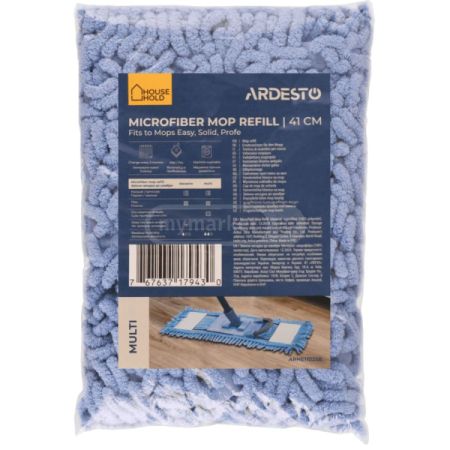 იატაკის მოპის ნაჭერი Ardesto ARHE1102SB Multi, 41cm, Mop Ref სურათი