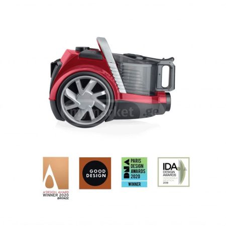 ულტრა ჩუმი მტვერსასრუტი კონტეინერით ARNICA ET14450 (2400 W, სურათი