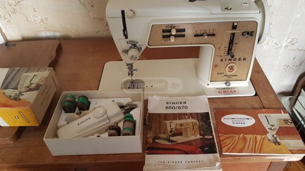 Singer ის მრავალფუნქციური ელეკტრო საკერავი მანქანა სურათი