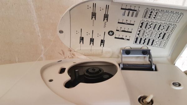 Singer ის მრავალფუნქციური ელეკტრო საკერავი მანქანა სურათი