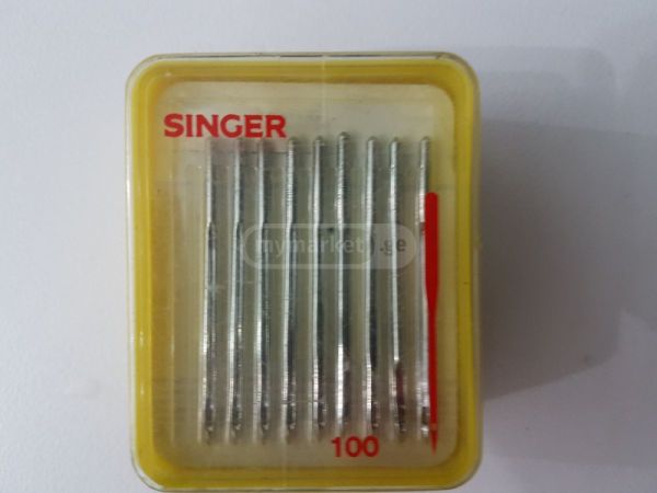 საკერავი მანქანების ნემსები 50 თეთრიდან სურათი