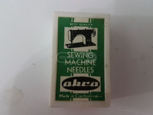 საკერავი მანქანების ნემსები 50 თეთრიდან სურათი