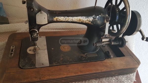 Biesolt locke Meissen საკერავი მანქანა 1890 წლის გამოშვების სურათი