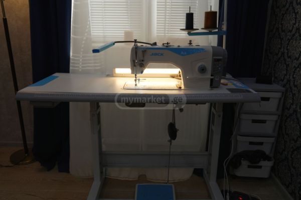 Jack A2B ავტომატური ჭრით, ელექტრო საკერავი მანქანა სურათი