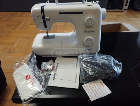 სასწრაფოდ იყიდება საკერავი მანქანა ACME 883 - ახალი, ყუთით სურათი