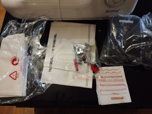 სასწრაფოდ იყიდება საკერავი მანქანა ACME 883 - ახალი, ყუთით სურათი