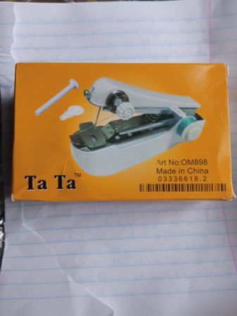 მექანიკური საკერავი მანქანა  . ხელის.  პატარა სურათი