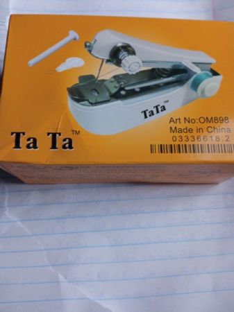 მექანიკური საკერავი მანქანა  . ხელის.  პატარა სურათი