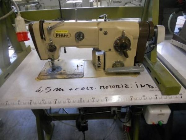 ელექტრო საკერავი მანქანა Pfaff zig-zag ზიგზაგი+სწორი კერვა სურათი