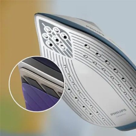 ორთქლის უთო Philips PSG2000/20, 2400W, 1.4L, Steam Iron, Blu სურათი