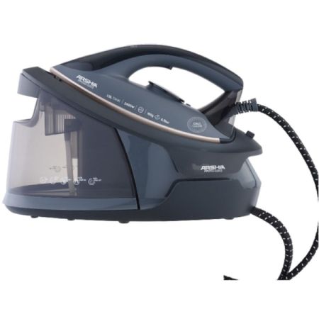 ორთქლის უთო Arshia PP050-3263, 2400W, 1.5L, Steam Iron, Blue სურათი