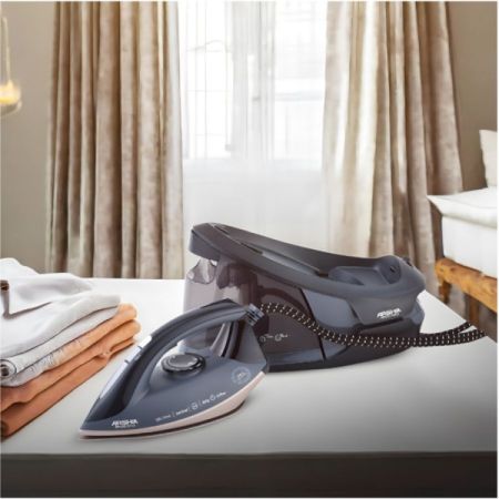 ორთქლის უთო Arshia PP050-3263, 2400W, 1.5L, Steam Iron, Blue სურათი