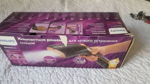 Philips Steam&Go ორთქლის უთო სურათი