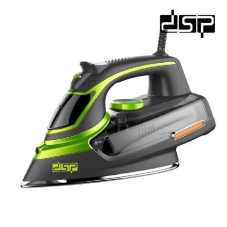 ორთქლის უთო DSP KD1004 (2000 W, 220-240 V) BLACK/GREEN სურათი