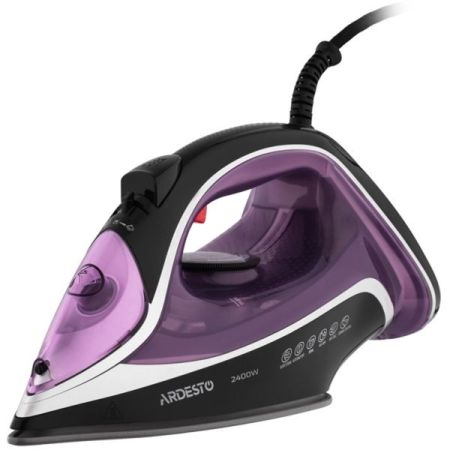 ორთქლის უთო Ardesto IR-B2234, 2400W, 0.35L, Steam Iron, Purp სურათი