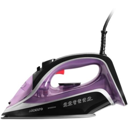 ორთქლის უთო Ardesto IR-B2234, 2400W, 0.35L, Steam Iron, Purp სურათი