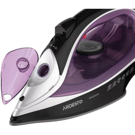 ორთქლის უთო Ardesto IR-B2234, 2400W, 0.35L, Steam Iron, Purp სურათი