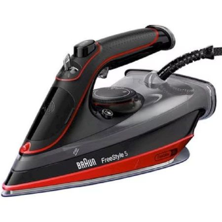 ორთქლის უთო Braun SI5057RD, 2700W, 300ML, Steam Iron, Black/ სურათი