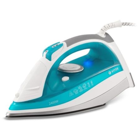 ორთქლის უთო Vitek VT 1264, 2400W, 0.35L, Steam Iron, Blue სურათი