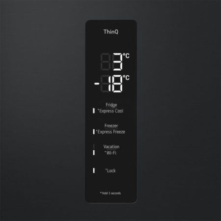 ✅LG GR-B459FQFW.AEPQMER Black✅ სურათი