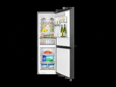 იყიდება საწყობიდან ახალი მაცივარი TCL C340BFGI Ash Grey 340ლ სურათი