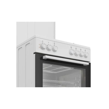 გაზქურა Beko FBE63131WCS, 3 Gas + 1 electric, Gas Cooker, Wh სურათი