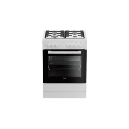 გაზქურა Beko FBE62120WD, 4Gas, Gas Cooker, White სურათი