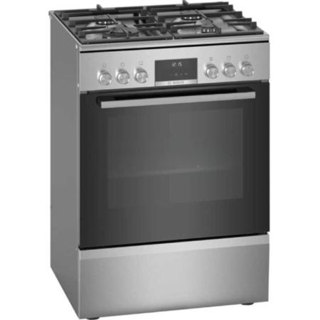 გაზქურა BOSCH HXS59AI51Q, 4GAS, GAS COOKER, STAINLESS STEEL, სურათი