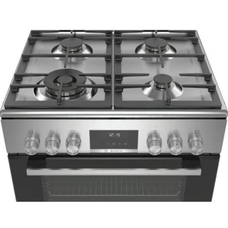 გაზქურა Bosch HXS59AI51Q, 4Gas, Gas Cooker, Stainless Steel სურათი