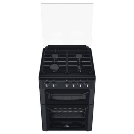 გაზქურა Millen DS6314GAZB, 4 Gas, Gas Cooker, Black სურათი