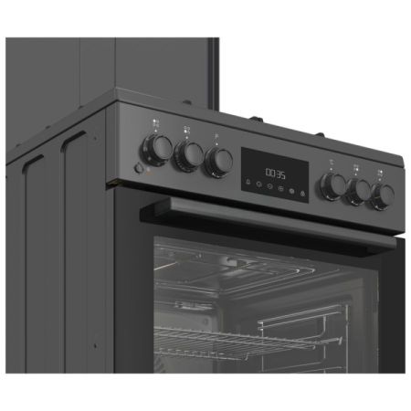 გაზქურა Beko FBSM62320SAC, 4 Gas, Gas Cooker, Anthracite სურათი