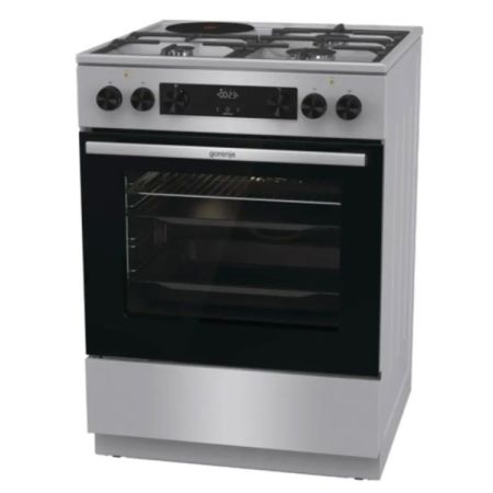 გაზქურა GORENJE GK6C62XC (71ლ, ვერცხლისფერი) სურათი