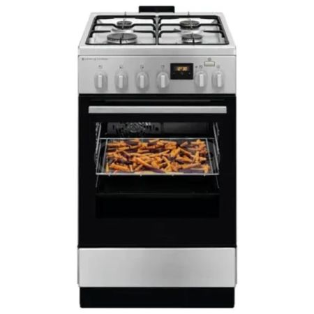 კომბინირებული გაზქურა ELECTROLUX LKK560222X ელექტრო ღუმელით, სურათი