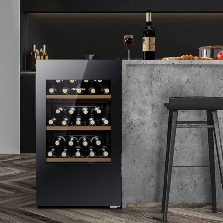 ღვინის მაცივარი Hisense RW12D4NWG0 - ახალი / გარანტიით/ 30 ბ სურათი