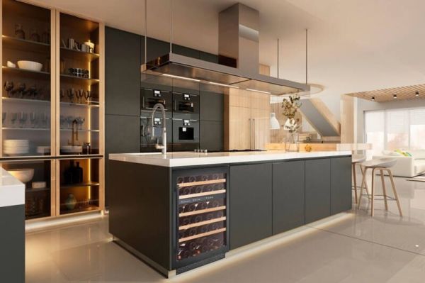 51ბოთლი ჩასაშენებელი ღვინის მაცივარი La Sommelire LSBU51DB2 სურათი