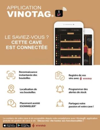 51ბოთლი ჩასაშენებელი ღვინის მაცივარი La Sommelire LSBU51DB2 სურათი