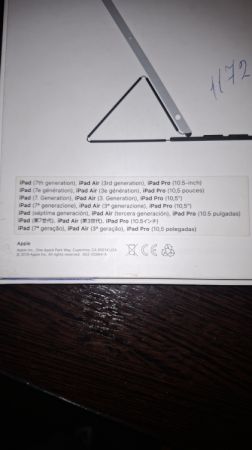 Apple Smart Keyboard – ახალი! (iPad 7/8/9, Air 3, Pro 10.5) სურათი