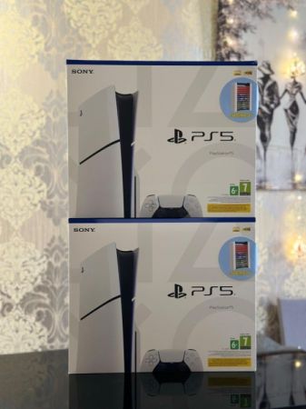 Playstation 5 Slim 1TB ახალი✅ 2028 წლამდე გარანტია✅ps5 ps 5 სურათი