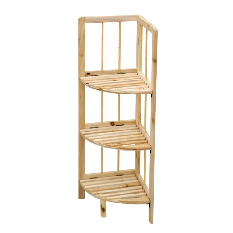 კუთხის თარო 3 ფენიანი 28*26*85cm MH-10572 სურათი