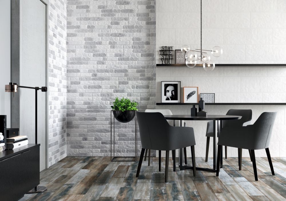 კედლის ფილა VENDOME BLANCO 25X75 სურათი