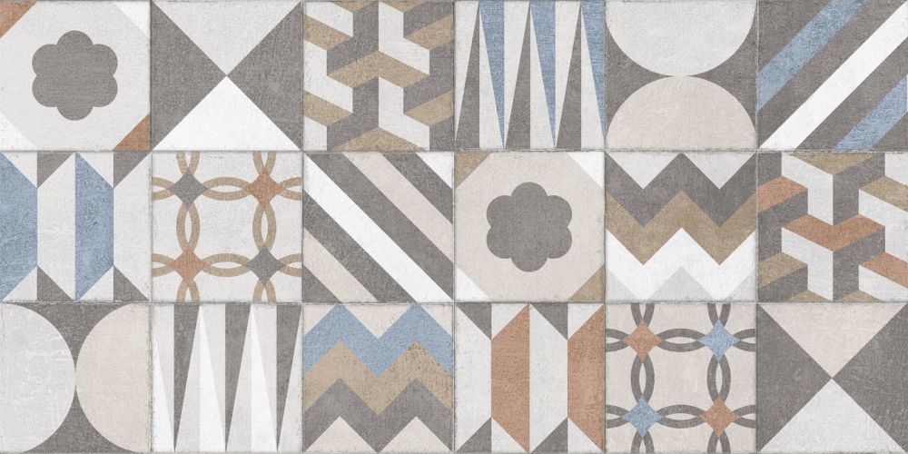 კედლის ფილა UMUT GREY DÉCOR 30x60 დეკორი სურათი