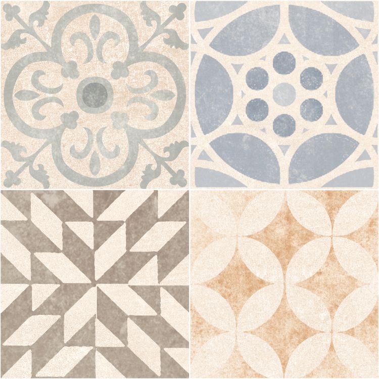 კერამო გრანიტი HALIKARNAS BEIGE MIX 33X33 სურათი