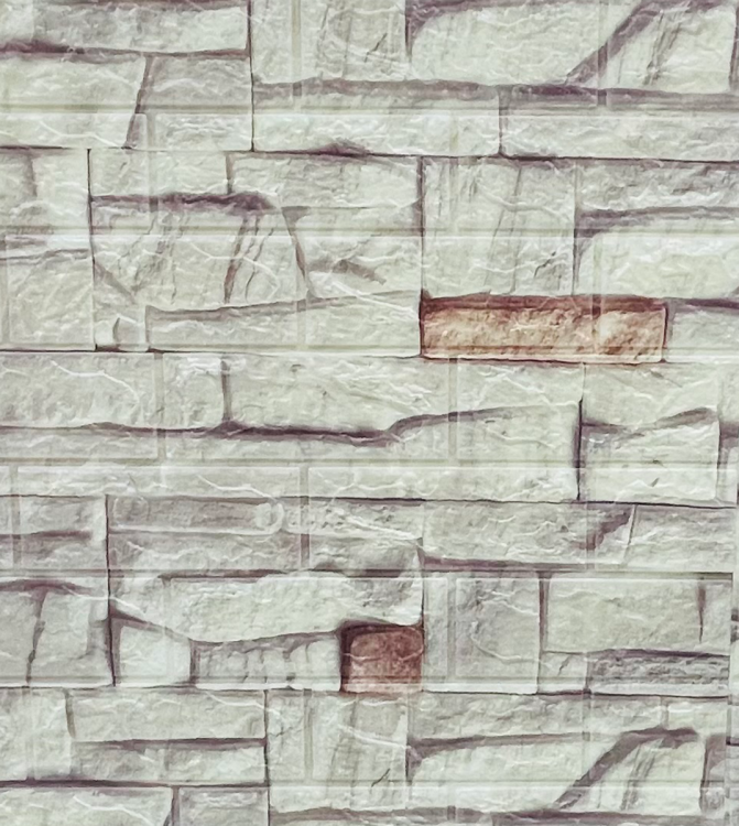 თვითწებვადი კედლის საფარიBR-29 Milky Brick სურათი