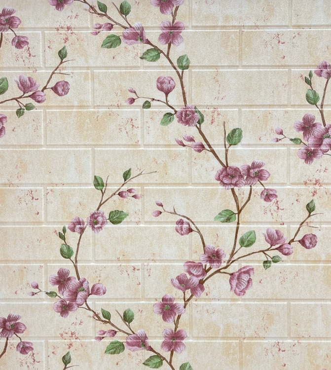 თვითწებვადი კედლის საფარიBP-6 Beige plum blossom სურათი