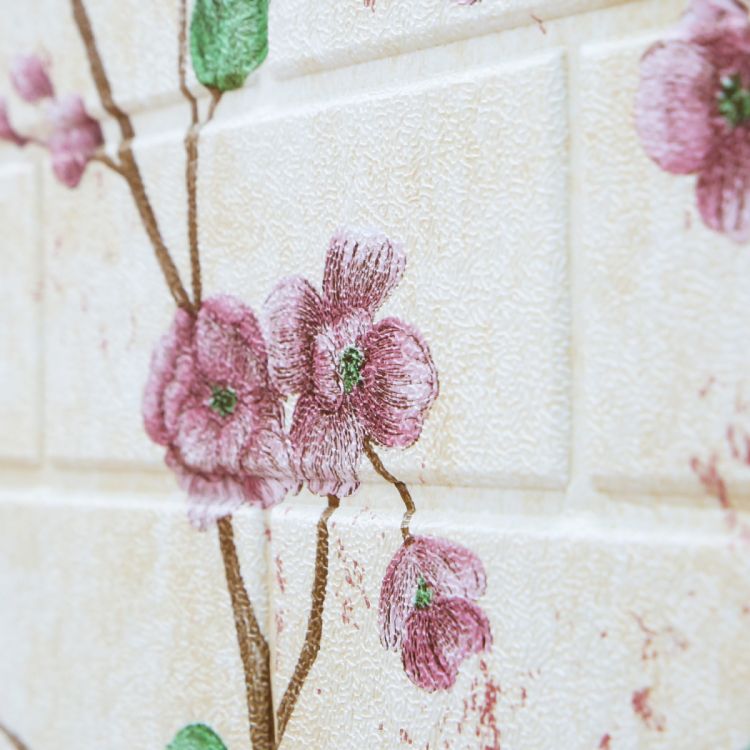 თვითწებვადი კედლის საფარიBP-6 Beige plum blossom სურათი