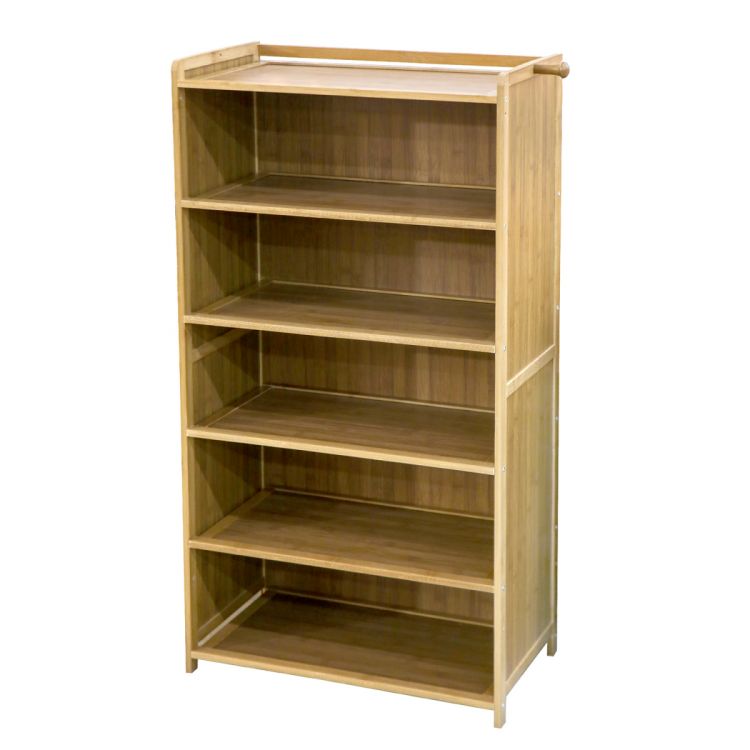 ფეხსაცმლის თარო ბამბუკით 52*29*101MH-11011 სურათი