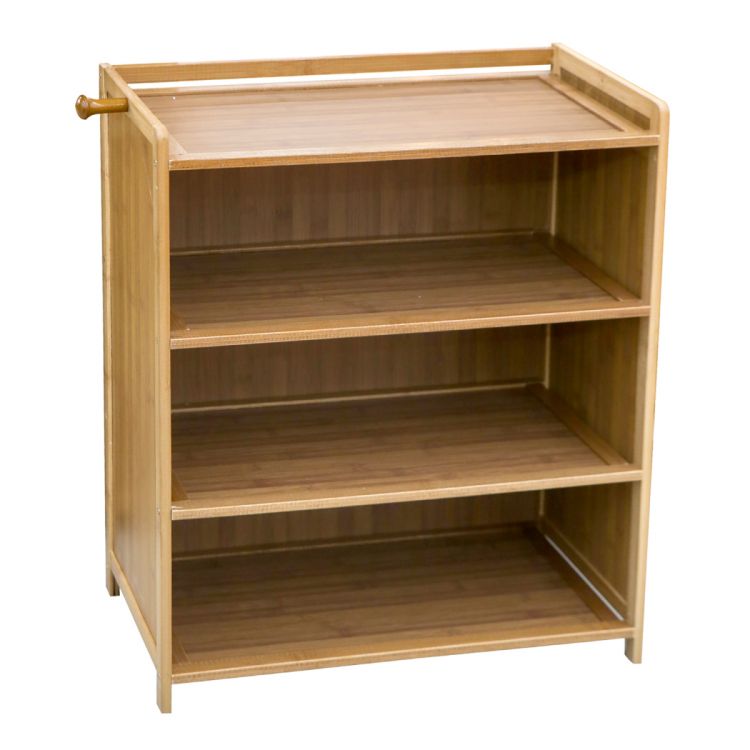 ფეხსაცმლის თარო ბამბუკით 52*29*63MH-11005 სურათი