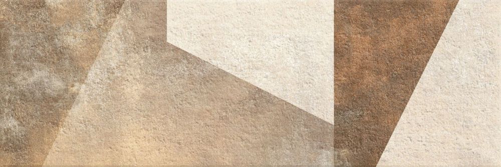 კედლის ფილა DECORADO GEO BEIGE 25x75 დეკორი სურათი