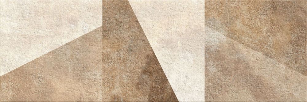 კედლის ფილა DECORADO GEO BEIGE 25x75 დეკორი სურათი