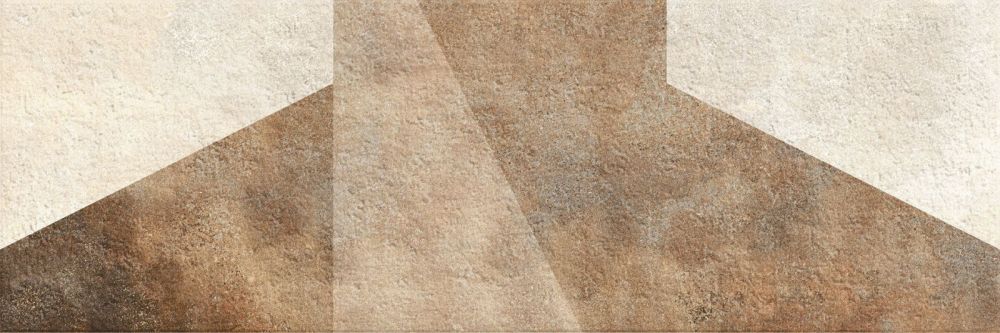 კედლის ფილა DECORADO GEO BEIGE 25x75 დეკორი სურათი